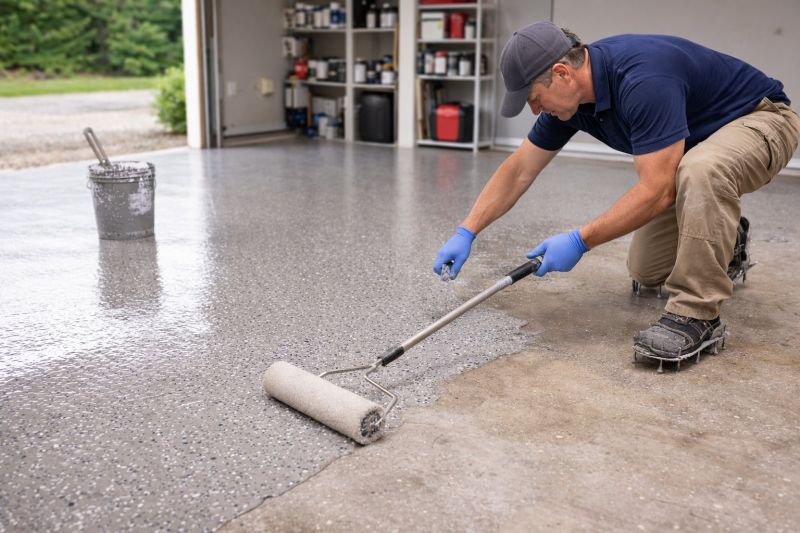 Epoxy Coating For Garages And Workspaces