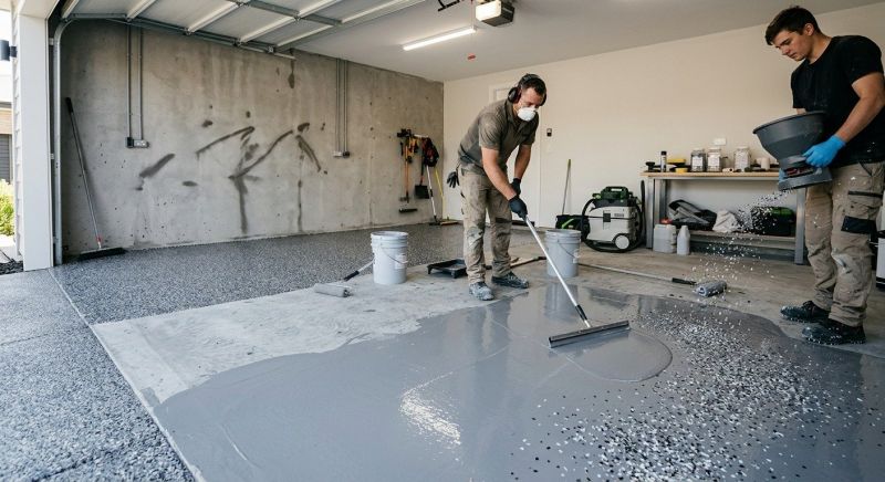 Best Garage Floor Coating Options For Heavy Vehicle Traffic