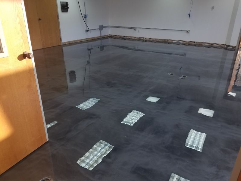Epoxy Flake Flooring Installation