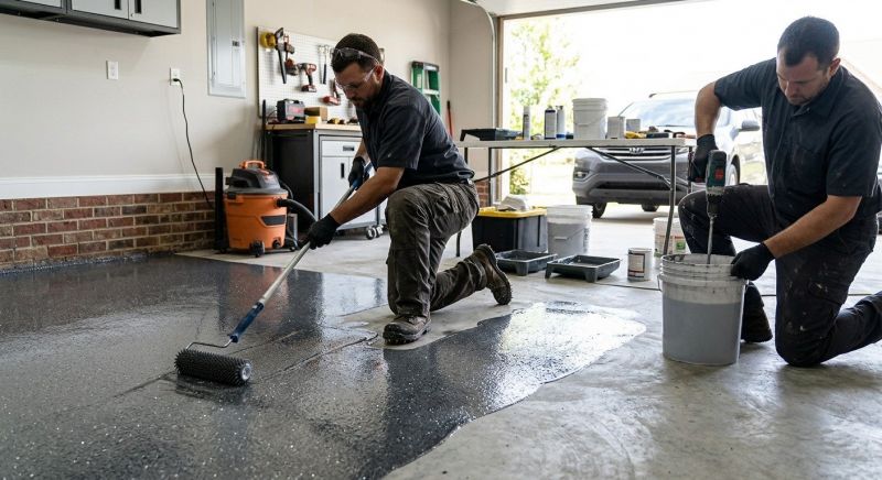How Weather And Moisture Impact Concrete Coating Performance