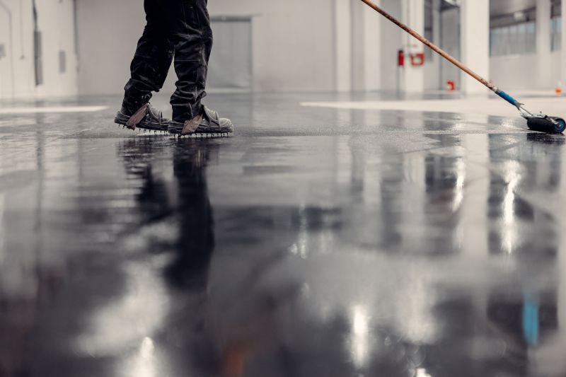 Maintaining Commercial Coated Concrete Floors