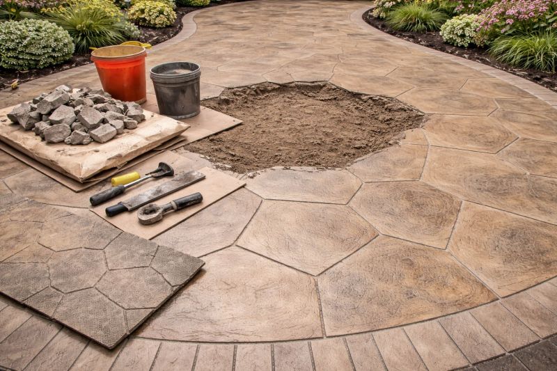 Signs Your Stamped Concrete Driveway Needs Professional Repair